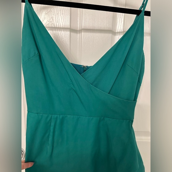 Emerald Green Dress: Size Small - Picture 5 of 12